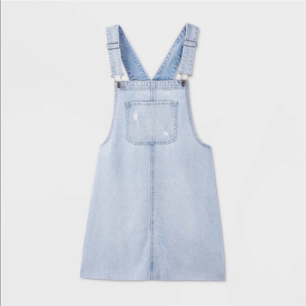 Denim Overall Dress